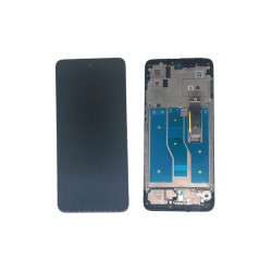 Display Completo Com Aro Moto G82 Xt2225-1